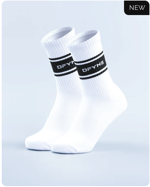 Sports Stripe Crew Socks